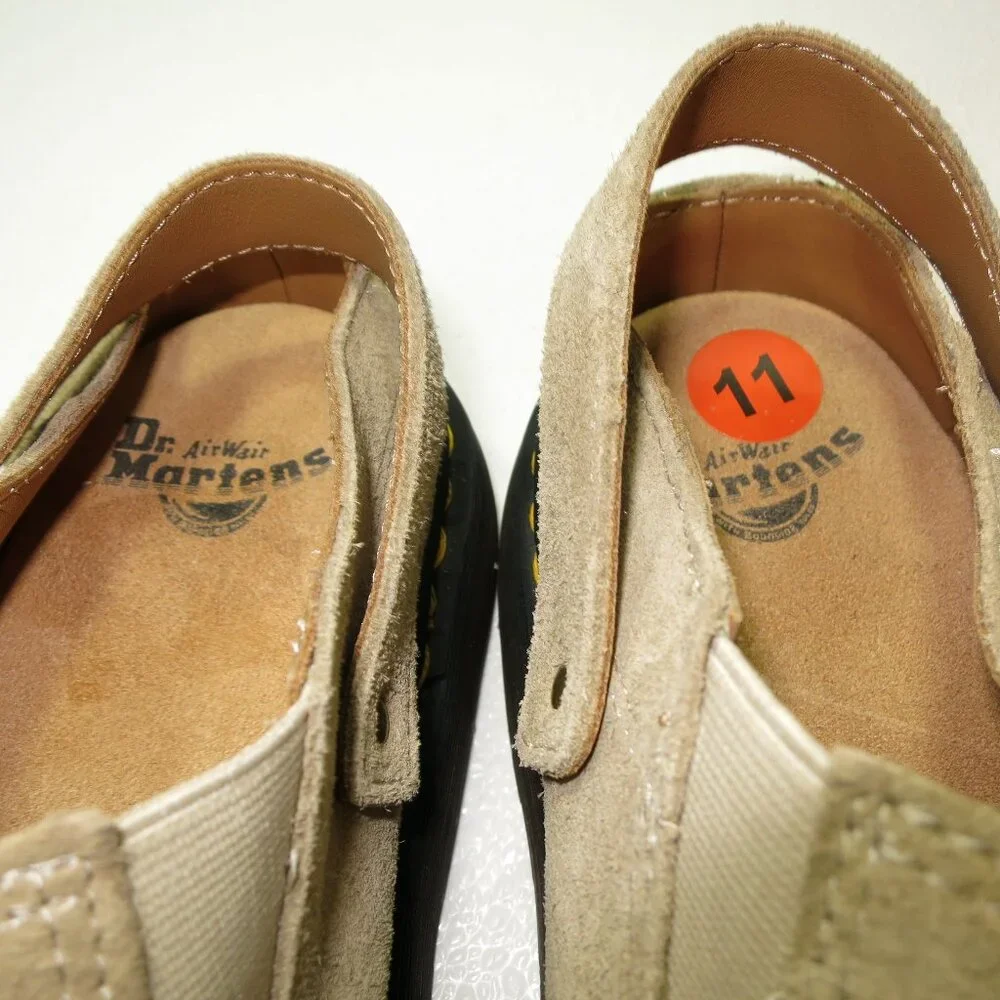 Dr. Martens Suede Leather Slingback Comfort Sandals Footwear US Men's 11 UK 10